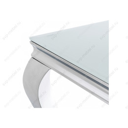 Стол стеклянный Sondal 160 белый