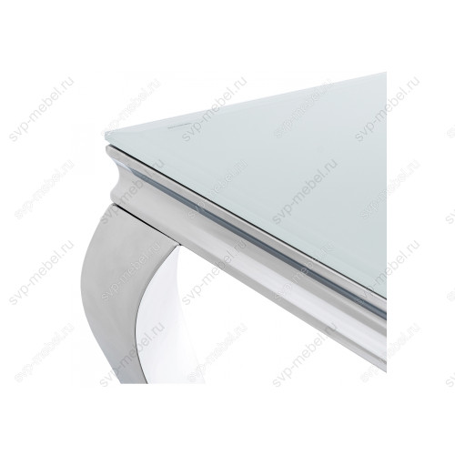 Стол стеклянный Sondal 160 белый