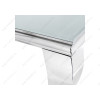 Стол стеклянный Sondal 160 белый