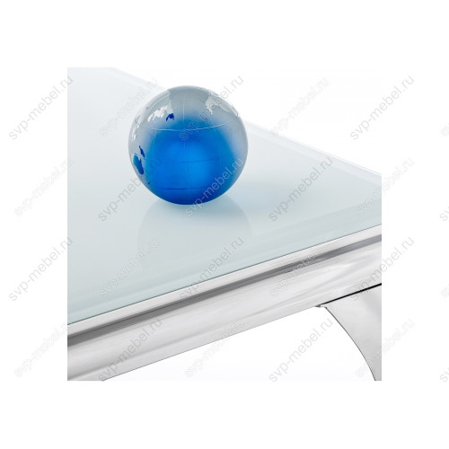 Стол стеклянный Sondal 160 белый