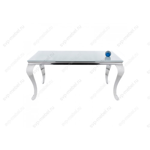 Стол стеклянный Sondal 160 белый