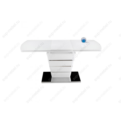 Стол стеклянный Space 140 белый