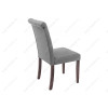 Стул деревянный Amelia dark walnut / fabric grey