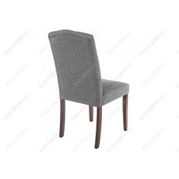 Стул деревянный dark walnut / fabric grey