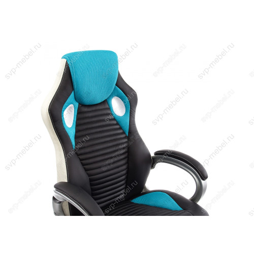 Компьютерное кресло Roketas голубое