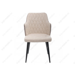 Стул Velen dark brown / beige fabric