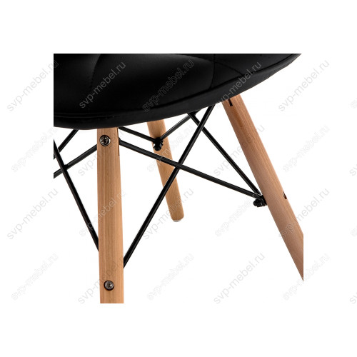 Стул деревянный Eames PC-147 черный