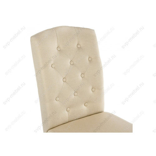 Стул деревянный Menson dark walnut / fabric cream