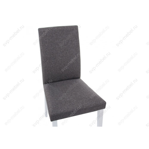 Стул деревянный Стул Gross white / dark grey