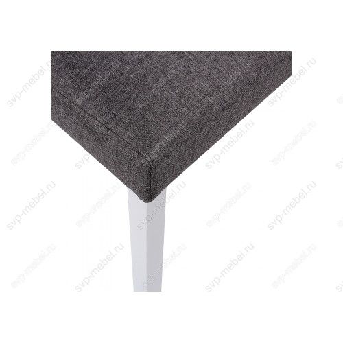 Стул деревянный Стул Gross white / dark grey