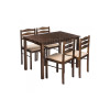 Обеденная группа Starter (стол и 4 стула) oak / beige