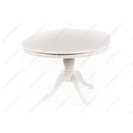 Стол деревянный Toskana 106 молочно-белый