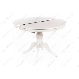 Стол деревянный Toskana 106 молочно-белый