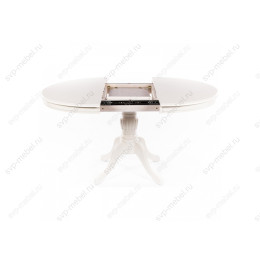 Стол деревянный Toskana 106 молочно-белый