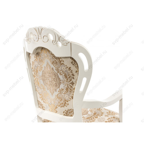 Кресло Bronte молочный