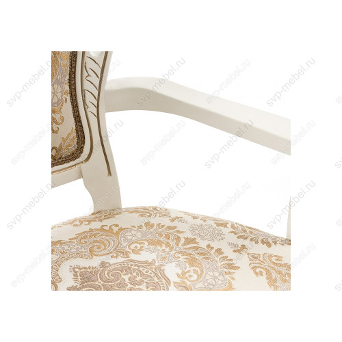 Кресло Bronte молочный