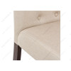 Стул деревянный Amelia dark walnut / fabric cream