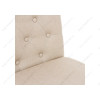Стул деревянный Amelia dark walnut / fabric cream