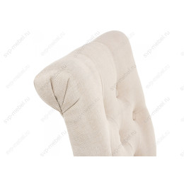 Стул деревянный Amelia dark walnut / fabric cream