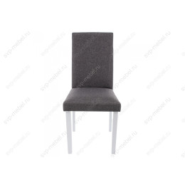 Стул деревянный Стул Gross white / dark grey