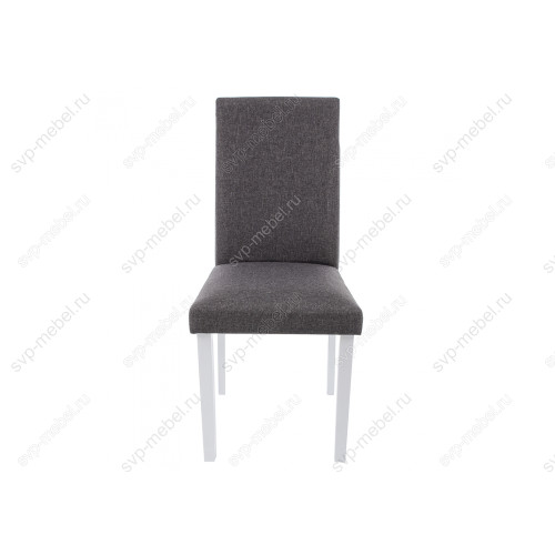 Стул деревянный Стул Gross white / dark grey