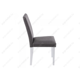 Стул деревянный Стул Gross white / dark grey