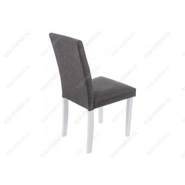 Стул деревянный Стул Gross white / dark grey