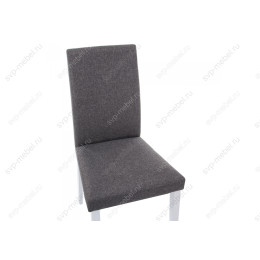 Стул деревянный Стул Gross white / dark grey
