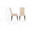Стул деревянный Menson dark walnut / fabric cream