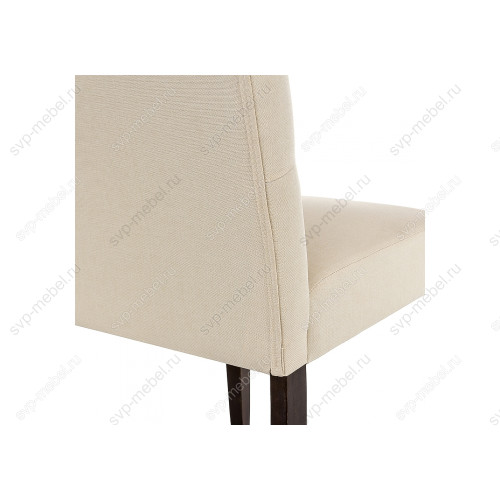 Стул деревянный Menson dark walnut / fabric cream