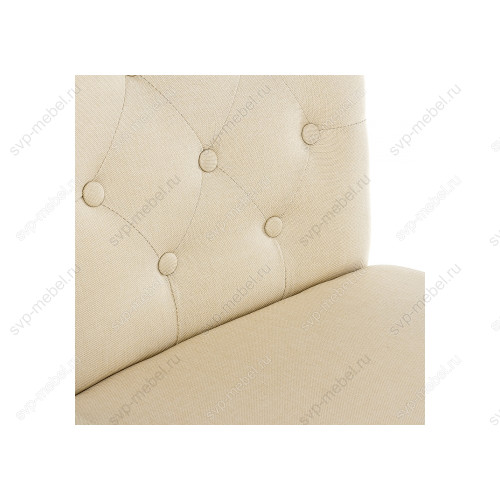 Стул деревянный Menson dark walnut / fabric cream