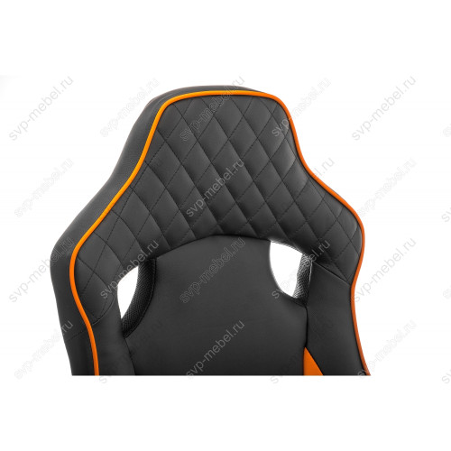 Стул Anger черное / оранжевое