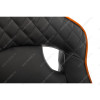 Стул Anger черное / оранжевое