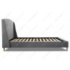Кровать Morena 160х200 grey