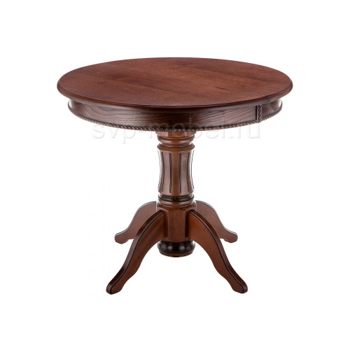 Стол деревянный Павия орех орех с коричневой патиной