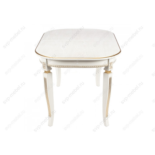 Стол деревянный Romeo молочный патина