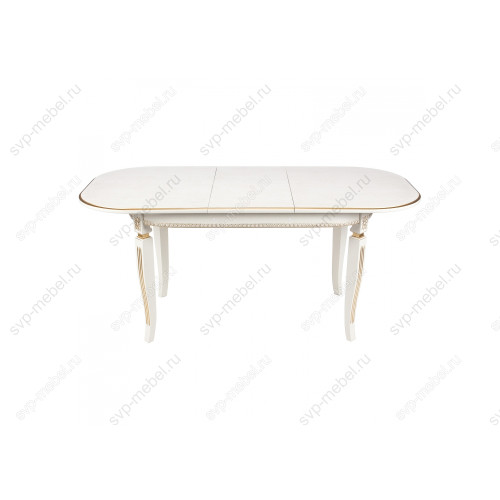 Стол деревянный Romeo молочный патина