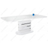 Стол стеклянный Plas 160 super white