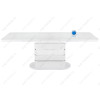 Стол стеклянный Plas 160 super white