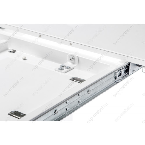 Стол стеклянный Plas 160 super white