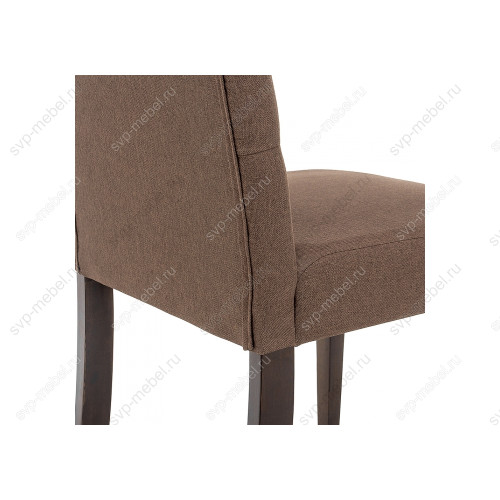 Стул деревянный Amelia dark walnut / fabric brown