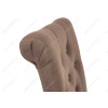 Стул деревянный Amelia dark walnut / fabric brown
