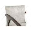 Стул деревянный Lono tobacco / light grey
