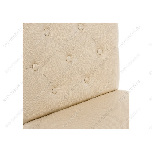 Стул деревянный Menson white / fabric сream