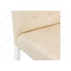 Стул деревянный Menson white / fabric сream