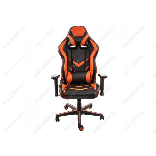 Компьютерное кресло Racer черное / оранжевое