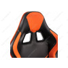 Компьютерное кресло Racer черное / оранжевое