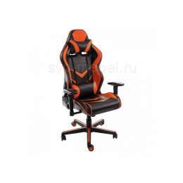 Компьютерное кресло Racer черное / оранжевое
