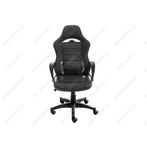 Стул Tomen черное / камуфляж