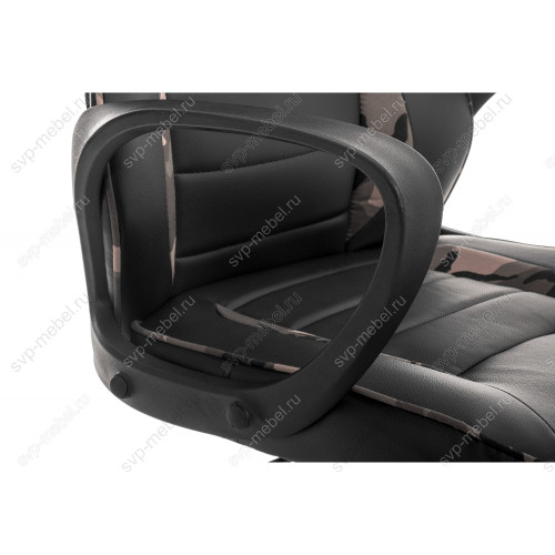 Стул Tomen черное / камуфляж